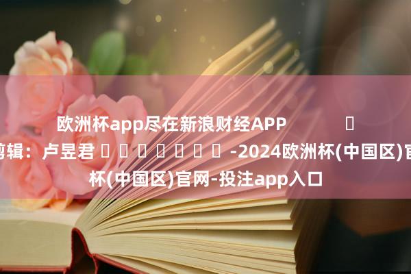 欧洲杯app尽在新浪财经APP            			